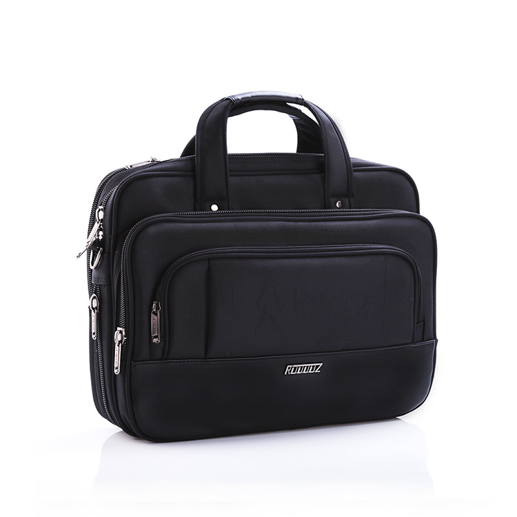 14 Inch Nylon with PU Men Travel Laptop Bag Briefcase