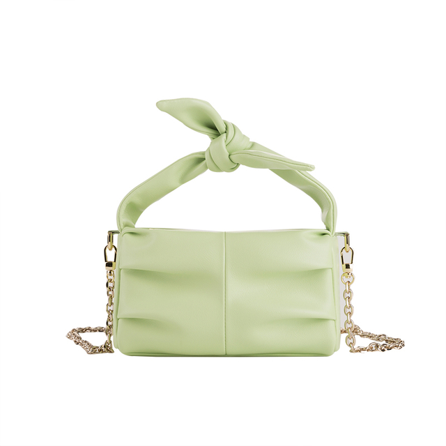 Ruched Cloud Purse Luxury Crossbody Chain Bag Women Handbag
