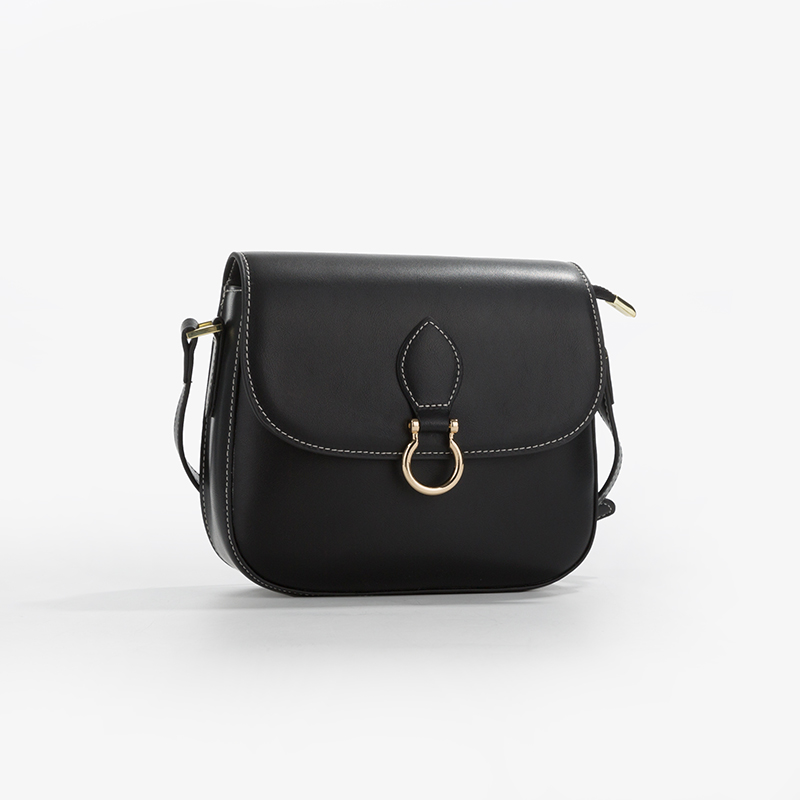 luxury crossbody saddle genuine leather handbags for women