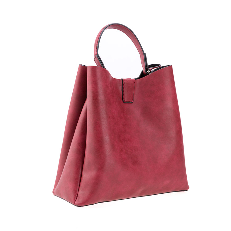 durable pu tote bag for office lady