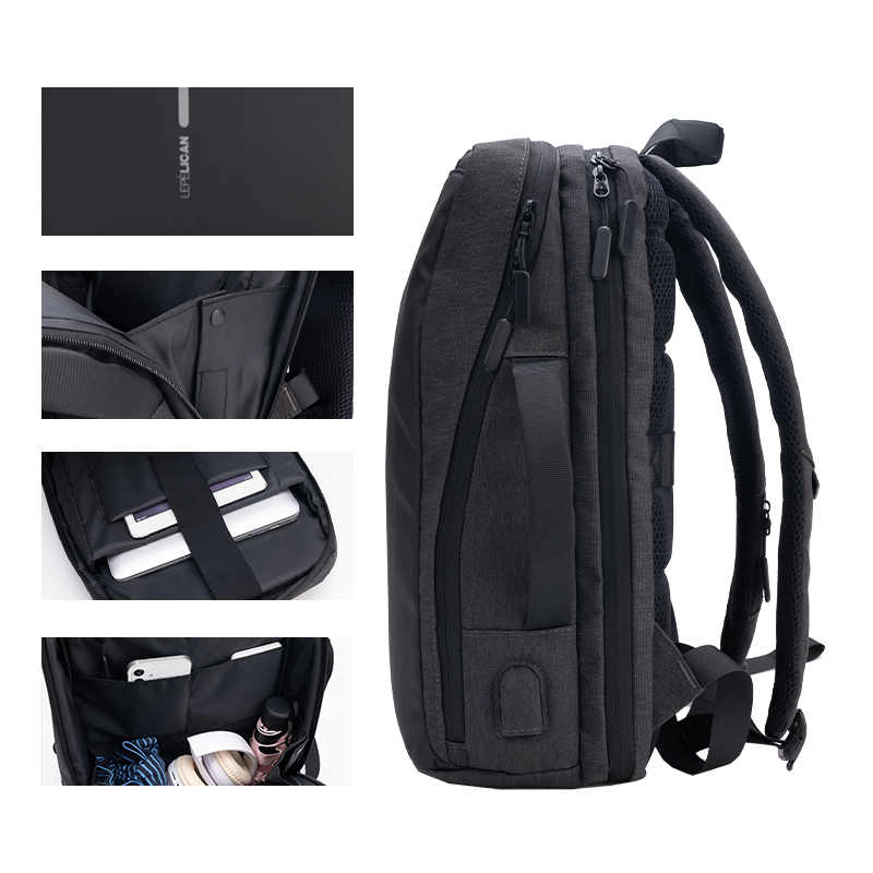 Interlayer Large Capacity Business Oxford Waterproof Laptop Backpacks