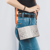 Luxury Real Python Genuine Leather Women Bag