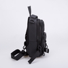 Double Zipper Usb Charger Crossbody Chest Sling Bag